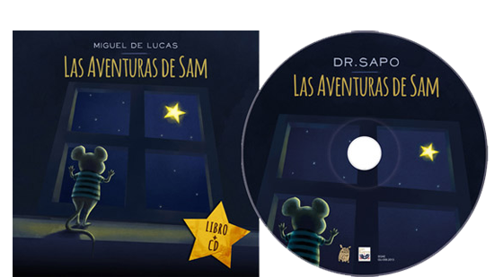 Ilustración de Las aventuras de Sam, de Dr. Sapo